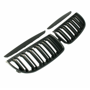 Grille frontale de <span class=keywords><strong>calandre</strong></span> <span class=keywords><strong>noire</strong></span> et mate, 1 paire, accessoire de voiture pour <span class=keywords><strong>BMW</strong></span> série 3 <span class=keywords><strong>E90</strong></span> E91 2005 2006 2007 - Product Image 4