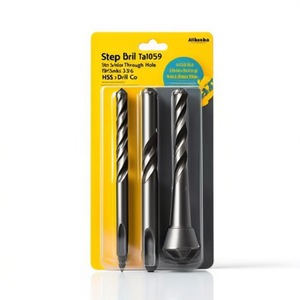 Step Drill Bit Ta1059 <b>Nitrided</b> Through Hole 3 Flat Shanks Din338 Hss Hss Co Drill Bits - Product Image 2