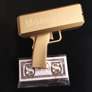 Gold Movie Money Play Dollar Super Gun US Euro Paper Money Favores de fiesta para Año Nuevo Navidad y Año Nuevo chino Movimiento - Product Image 4