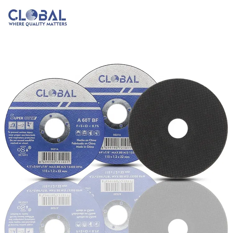 Abrasives Angle Grinder Metal Cutting Discs Aluminum Oxide 115x1.2mm Polishing Grinding Wheel Abrasive Cut Off Wheels