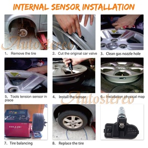 Auto <span class=keywords><strong>TPMS</strong></span> Android Reifendruck überwachungs system Drahtloses <span class=keywords><strong>TPMS</strong></span> mit 4 externen Sensoren für Android <span class=keywords><strong>5</strong></span>.1 6.0 7.1 8.0 DVD-Player - Product Image 5