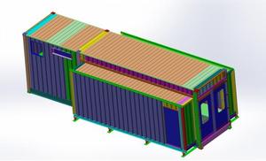 Cabina de <span class=keywords><strong>Pintura</strong></span> Móvil en Contenedor para Taller de Carrocería BZB con Certificación CE - Product Image 3