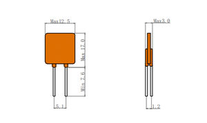 Высокоточный керамический нагревательный предохранитель HCET <span class=keywords><strong>PTC</strong></span>, многоплавкий многоразовый сброс, плавкий предохранитель, 60-250 В, 6-300 В - Product Image 5