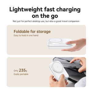Cargador inalámbrico multidispositivo Diseño compacto Carga simultánea Teléfono Reloj Auriculares Sistema de carga universal certificado Qi2 - Product Image 3
