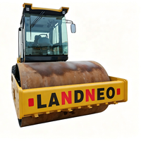 Compacteur de sol de 12 tonnes, rouleau compresseur ST-12B6, 97,5 kW, machine de construction routière vibratoire hydrostatique à rayon de braquage court
