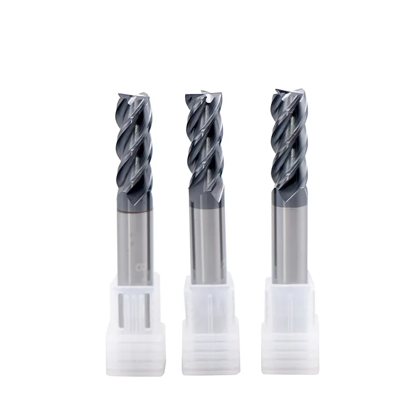 UNT DC5.0 4 blades carbide mining cutting tools for slotting, ramping & pocket work on stainless, monel and alloy