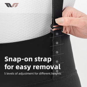 <span class=keywords><strong>Pantaloni</strong></span> ROCKBROS da donna rimovibili da <span class=keywords><strong>ciclismo</strong></span> con bretella traspirante in mesh elasticizzato da bici ad asciugatura rapida con cuscino 3D - Product Image 2