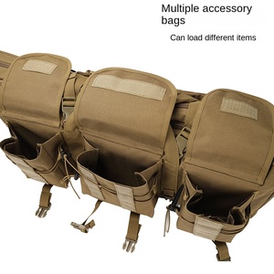 600d Polyester Hoog-Elastische Outdoor Draagbare Dubbellaagse Uitrusting Voor Buiten 36-Inch Tactische Mode Waterdichte Pistooltas - Product Image 2