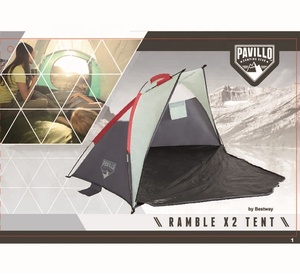 Tente Bestway 68001 <span class=keywords><strong>Pavillo</strong></span> Ramble X2 légère, équipement de camping en plein air, installation facile, tente de plage - Product Image 3
