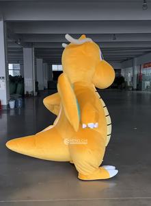 Disfraces Inflables de Mascotas de la Serie Pokémon, Dinosaurio Volador Amarillo de Peluche, 2m/2.6m, Venta Caliente de Fábrica - Product Image 2