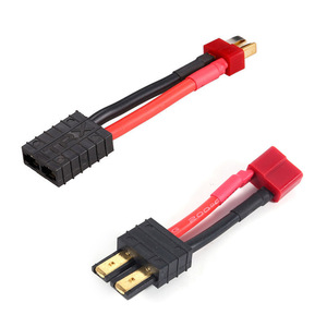 TRX To T Plug Adapter Cable 14AWG Super Flexible Silicone Wire Custom Harness For RC <b>Drone</b> Lithium Battery - Product Image 5