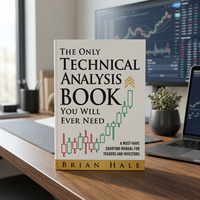 El único libro de análisis técnico que necesitará Brian Hale, en inglés, de bolsillo, de alta calidad, 134 páginas, Economía y Finanzas, para adultos