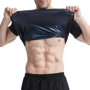 Tuta da Sauna per <span class=keywords><strong>Uomo</strong></span>, Modellante Termico, Canotta Dimagrante, Maglia Compressiva per Fitness e Allenamento - Product Image 3