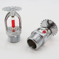 Tête de sprinkler vertical chromée à suppression rapide pour entrepôt