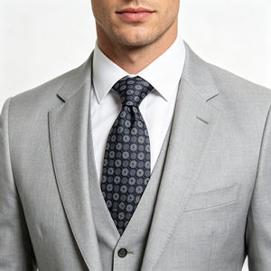 Cravate Classique Formelle pour Hommes, Cravates Rayées en Polyester pour la Vente en Gros - Product Image 1