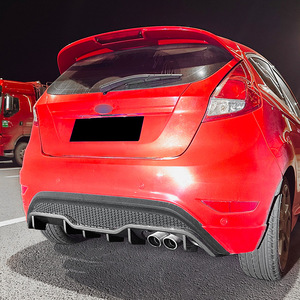 Kit de Carrocería para Ford Fiesta ST MK7 2012-2017, Divisor de Parachoques Trasero, Cubierta de Parachoques Trasero, Difusor, Alerón, Accesorios para Automóviles - Product Image 2
