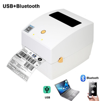 Impresora de Etiquetas Térmicas 4x6 para Envíos, Máquina de Etiquetas para Impresión de Albaranes de Logística Shopee XP-424B para USB/Stock