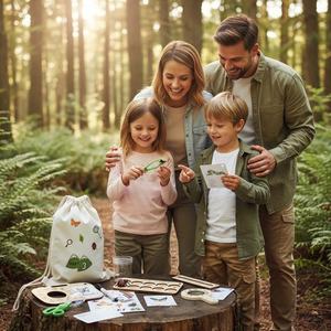 Kit d'exploration <span class=keywords><strong>de</strong></span> la nature pour enfants avec planche <span class=keywords><strong>de</strong></span> chasse au trésor, jouets d'aventure en plein air pour garçons et filles, ensemble d'apprentissage éducatif STEM - Product Image 6