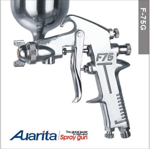 Aérographe pneumatique F75 avec buse de 1,5 mm, pistolet haute pression, capacité de 400 ml, réglable de 1000 à 3000 psi, outil de <span class=keywords><strong>peinture</strong></span> automobile - Product Image 1