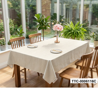 Protecteur de table décoratif moderne en plastique blanc solide pour salon, table à manger, résistant à l'huile, imperméable, décoration intérieure
