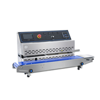 Machine de scellage thermique pour sacs en film plastique multifonction FRP-810I Hualian avec impression jet d'encre 300W*2