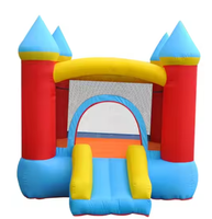 Utilisation familiale petit videur gonflable enfants sautant csatle avec toboggan chine trampoline gonflable à vendre
