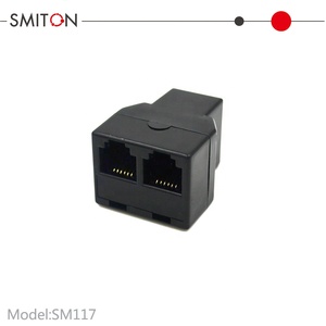 1 đến 2 cách kép cổng RJ11 Splitter jack cắm 6P4C nữ RJ11 Adapter - Product Image 3