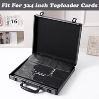 Classeur Toploader 180 personnalisable 9 pochettes 9 pochettes porte-cartes à outils en aluminium pour étui rigide OEM ODM pris en charge pour le commerce