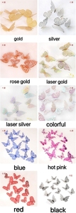 Hot Hollow <span class=keywords><strong>Butterfly</strong></span> 3D <span class=keywords><strong>Effect</strong></span> <span class=keywords><strong>Butterfly</strong></span> Wall Decoration 12PCs 10 colores Stereoscopic <span class=keywords><strong>Butterfly</strong></span> Bouquet Pegatinas decorativas - Product Image 6