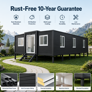 Residenza Moderna Prefabbricata di Lusso con 3 Camere da Letto, <span class=keywords><strong>Casa</strong></span> Modulare Flessibile con Vantaggio Fiscale, <span class=keywords><strong>Casa</strong></span> Container Espandibile per l'Industria Mineraria - Product Image 2
