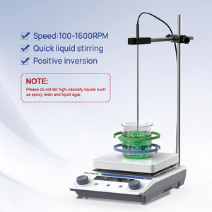 Placa Aquecedora Digital com Superfície Cerâmica, 300°C Máx., Proteção Contra Superaquecimento, para Agitador Magnético de Química e Educação - Product Image 3