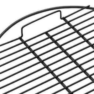 Parrilla Redonda Resistente para Fogatas con Altura Ajustable y <span class=keywords><strong>Estaca</strong></span> para el Suelo, para Acampar al Aire Libre, Cocinar y Asar a la Parrilla - Product Image 3