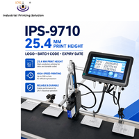 Machine d'impression jet d'encre IPS-9710 25,4 mm pour codes-barres, logos, données variables et dates d'expiration
