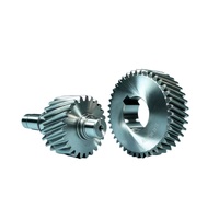 Moteur réducteur de vitesse triphasé 380V, type horizontal et vertical, 400W 750W 1500W, moteur de réduction à fréquence variable avec frein