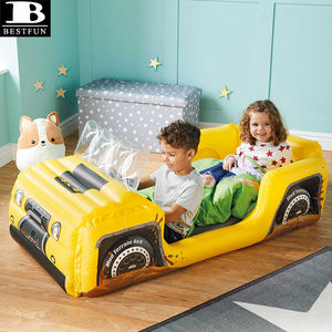 Pabrik disesuaikan berkelompok tiup mobil anak-anak kasur udara dengan bingkai portabel anak-anak berkemah kasur udara - Product Image 2