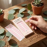 Huizi – Nouveaux Wraps d'ongles en gel longue tenue sans UV, prix de gros, pas besoin de lampe UV