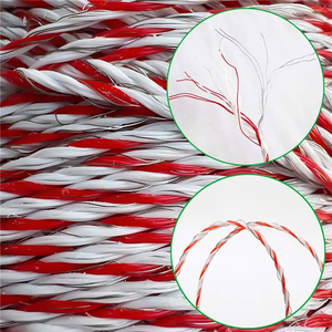Cavo Elettrico per <span class=keywords><strong>Recinzione</strong></span> 200/500M, Filo Elettrico per Pecore in Acciaio Inossidabile per Bestiame - Product Image 4