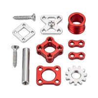 Bloc de serrage en aluminium usiné CNC à haute tolérance, kit de fixation de profil pour automatisation personnalisée