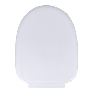Siège de <span class=keywords><strong>toilette</strong></span> en plastique en forme de U de haute qualité à fermeture lente XJ-521, accessoire de salle de bain, couvercle de <span class=keywords><strong>toilette</strong></span> - Product Image 3