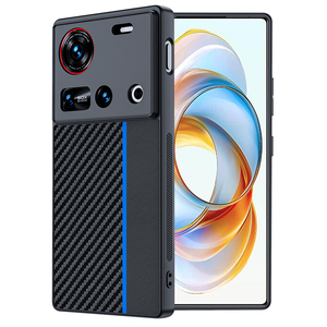 Pour Nubia Z70 Ultra coque de téléphone <span class=keywords><strong>fibre</strong></span> de luxe Protection Anti-chute antichoc téléphone couverture arrière pour Nubia Z70U - Product Image 6