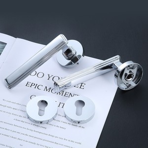 Moat Copper Lever Lock FT01-15 Copper Interior Door Lock Key Unlocking Smoothly Bedroom Use - Product Image 4