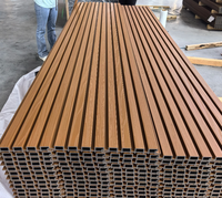 Precio al por mayor Panel de pared WPC para exteriores Revestimiento de paredes exteriores PVC Plástico a prueba de humedad Tableros de diseño de coextrusión Producto