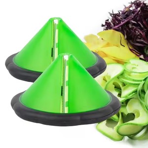 Nhà Máy Sáng Tạo Nhà Bếp Tiện Ích Trái Cây Rau Hoa Hình Dạng Nhà Sản Xuất Cà Rốt Mài Peeler Rau Xoắn Ốc Cắt - Product Image 1
