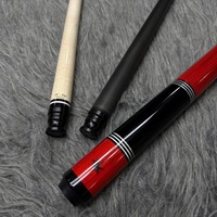 ZENI ZX01 Queue de billard professionnelle en bois d'érable et fibre de carbone de haute qualité, 2 fers, 1/2 pièce, pointe 11,8 mm/12,2 mm
