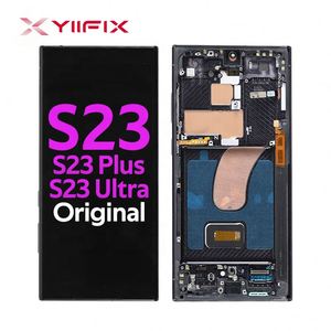 Écran OLED pour S23 Ultra SM S918B 6,6 pouces Super AMOLED avec numériseur et cadre de remplacement, qualité OEM - Product Image 1