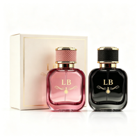 Flacon de parfum vide carré de luxe personnalisable, 50 ml et 100 ml, très vendu, peut être livré avec un emballage en boîte