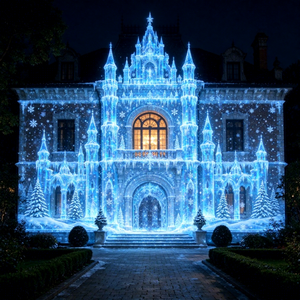 <b>LED</b> Building Wall Projection <b>Light</b> Outdoor Waterproof IP65  - Product Image 1