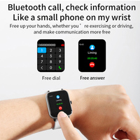 Reloj Inteligente con Función de Llamada, Producto en Oferta en Línea en Alibaba, Listo para Enviar desde Fábrica en China, Precio Bajo, Monitor de Actividad Física