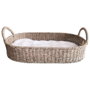 Panier à langer pour bébé en matériau naturel tissé à la main, <span class=keywords><strong>de</strong></span> qualité assurée, écologique, sûr et confortable, pour la maison et la crèche - Product Image 4