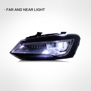 Accessori Auto, Sistemi di Illuminazione, Gruppo Fari Anteriori per <span class=keywords><strong>VOLKSWAGEN</strong></span> <span class=keywords><strong>POLO</strong></span> 2011 2012 2013 2014 2015 2016 <span class=keywords><strong>2017</strong></span> - Product Image 4